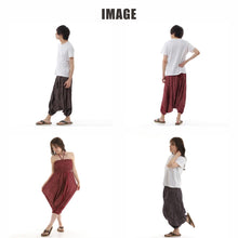 画像をギャラリービューアに読み込む, サルエルパンツ メンズ レディース アラジンパンツ レーヨン タイパンツ ユニセックス オールインワン PS-2582C G