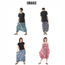 画像をギャラリービューアに読み込む, サルエルパンツ メンズ レディース アラジンパンツ レーヨン タイパンツ ユニセックス オールインワン PS-SR1524 M