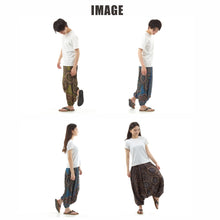 画像をギャラリービューアに読み込む, サルエルパンツ メンズ レディース アラジンパンツ レーヨン タイパンツ ユニセックス オールインワン PS-P1551 G