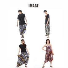 画像をギャラリービューアに読み込む, サルエルパンツ メンズ レディース アラジンパンツ レーヨン タイパンツ ユニセックス オールインワン PS-ST4637 M