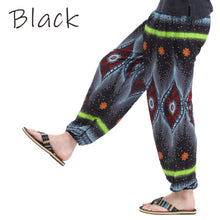 画像をギャラリービューアに読み込む, アジアンパンツ サルエルパンツ アラジンパンツ エスニック メンズ レディース ピーコック柄 タイパンツ ユニセックス M