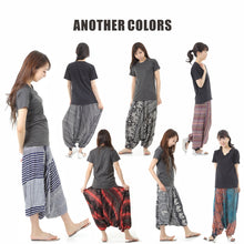 画像をギャラリービューアに読み込む, サルエルパンツ メンズ レディース アラジンパンツ レーヨン タイパンツ ユニセックス オールインワン PS-P884 M