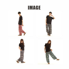画像をギャラリービューアに読み込む, アジアンパンツ サルエルパンツ アラジンパンツ エスニック メンズ レディース タイパンツ ユニセックス AP-ST4632 M