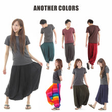 画像をギャラリービューアに読み込む, サルエルパンツ メンズ レディース アラジンパンツ レーヨン タイパンツ ユニセックス オールインワン PS-SC5793 M