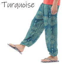 画像をギャラリービューアに読み込む, アジアンパンツ サルエルパンツ アラジンパンツ エスニック メンズ レディース アジアン柄 タイパンツ ユニセックス M