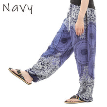 画像をギャラリービューアに読み込む, アジアンパンツ サルエルパンツ アラジンパンツ エスニック メンズ レディース 向日葵 タイパンツ ユニセックス M