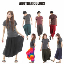 画像をギャラリービューアに読み込む, サルエルパンツ メンズ レディース アラジンパンツ レーヨン ペイズリー柄 2021C タイパンツ ユニセックス オールインワン G