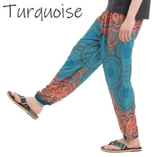 画像をギャラリービューアに読み込む, アジアンパンツ サルエルパンツ アラジンパンツ エスニック メンズ レディース フローラル柄 タイパンツ ユニセックス G