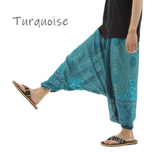 画像をギャラリービューアに読み込む, サルエルパンツ メンズ レディース アラジンパンツ レーヨン タイパンツ ユニセックス オールインワン PS-P884 M