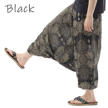 画像をギャラリービューアに読み込む, サルエルパンツ メンズ レディース アラジンパンツ レーヨン アジアン柄 タイパンツ ユニセックス オールインワン G