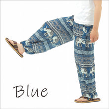 画像をギャラリービューアに読み込む, アジアンパンツ タイパンツ サルエルパンツ メンズ レディース ユニセックス 幅広ゴム エスニック SS-P1558 G