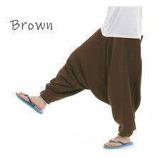 画像をギャラリービューアに読み込む, サルエルパンツ アラジンパンツ もこもこ裏起毛 スウェット メンズ レディース パジャマ もこもこ オールインワン ユニセックス エスニック アジアン オリエンタル ダンス 衣装 イベント M