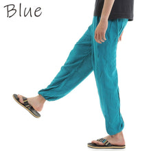 画像をギャラリービューアに読み込む, アジアンパンツ サルエルパンツ アラジンパンツ エスニック メンズ レディース 無地柄 タイパンツ ユニセックス G