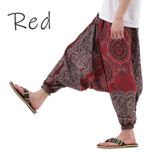 画像をギャラリービューアに読み込む, サルエルパンツ メンズ レディース アラジンパンツ レーヨン タイパンツ ユニセックス オールインワン PS-P1265 M