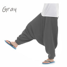 画像をギャラリービューアに読み込む, サルエルパンツ アラジンパンツ もこもこ裏起毛 スウェット メンズ レディース パジャマ もこもこ オールインワン ユニセックス エスニック アジアン オリエンタル ダンス 衣装 イベント M