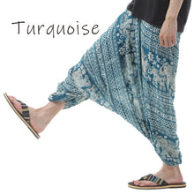 画像をギャラリービューアに読み込む, サルエルパンツ メンズ レディース アラジンパンツ レーヨン タイパンツ ユニセックス オールインワン PS-SR1524 G