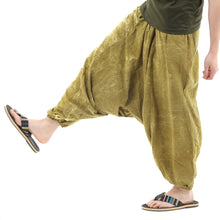 画像をギャラリービューアに読み込む, サルエルパンツ アラジンパンツ ストーンウォッシュ ダメージ メンズ レディース ユニセックス エスニック アジアン オリエンタル ダンス 衣装 イベント M