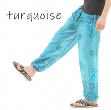 画像をギャラリービューアに読み込む, アジアンパンツ サルエルパンツ アラジンパンツ エスニック メンズ レディース タイパンツ ユニセックス AP-P884G