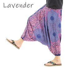 画像をギャラリービューアに読み込む, サルエルパンツ メンズ レディース アラジンパンツ レーヨン フローラル タイパンツ ユニセックス オールインワン G