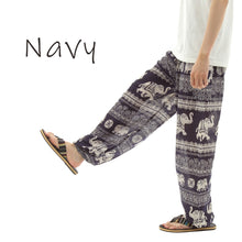 画像をギャラリービューアに読み込む, アジアンパンツ タイパンツ サルエルパンツ メンズ レディース ユニセックス 幅広ゴム エスニック SS-ST4631 G