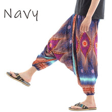 画像をギャラリービューアに読み込む, サルエルパンツ メンズ レディース アラジンパンツ レーヨン ピーコック タイパンツ ユニセックス オールインワン G