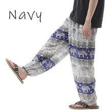 画像をギャラリービューアに読み込む, アジアンパンツ タイパンツ サルエルパンツ メンズ レディース ユニセックス 幅広ゴム エスニック SS-SR1724 G