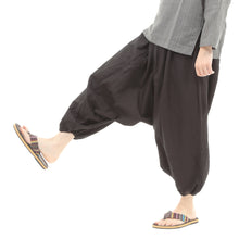 画像をギャラリービューアに読み込む, サルエルパンツ アラジンパンツ 無地 タイパンツ メンズ レディース ユニセックス G