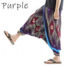 画像をギャラリービューアに読み込む, サルエルパンツ メンズ レディース アラジンパンツ レーヨン ピーコック タイパンツ ユニセックス オールインワン G