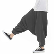 画像をギャラリービューアに読み込む, サルエルパンツ アラジンパンツ もこもこ裏起毛 スウェット メンズ レディース パジャマ もこもこ オールインワン ユニセックス エスニック アジアン オリエンタル ダンス 衣装 イベント M