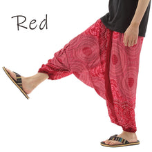 画像をギャラリービューアに読み込む, サルエルパンツ メンズ レディース アラジンパンツ レーヨン タイパンツ ユニセックス オールインワン PS-P884 M