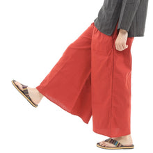 画像をギャラリービューアに読み込む, タイパンツ ゴム仕様 無地 ワイドパンツ ユニセックス メンズ レディース エスニック アジアン レーヨン サルエルパンツ アラジン アジアン エスニックパンツ ファッション タイパンツ G