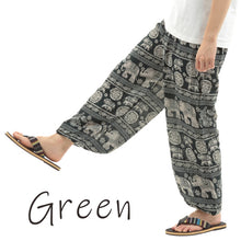 画像をギャラリービューアに読み込む, アジアンパンツ サルエルパンツ アラジンパンツ エスニック メンズ レディース AP1201-F タイパンツ ユニセックス G
