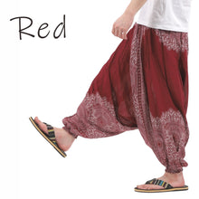 画像をギャラリービューアに読み込む, サルエルパンツ メンズ レディース アラジンパンツ レーヨン タイパンツ ユニセックス オールインワン PS-JD1612 G