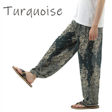 画像をギャラリービューアに読み込む, アジアンパンツ サルエルパンツ アラジンパンツ エスニック メンズ レディース タイパンツ ユニセックス AP-ST4652 M