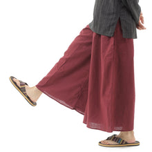 画像をギャラリービューアに読み込む, タイパンツ ゴム仕様 無地 ワイドパンツ ユニセックス メンズ レディース エスニック アジアン レーヨン サルエルパンツ アラジン アジアン エスニックパンツ ファッション タイパンツ M