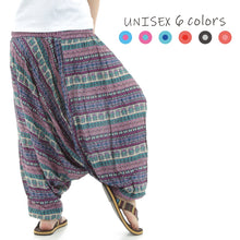 画像をギャラリービューアに読み込む, サルエルパンツ メンズ レディース アラジンパンツ レーヨン タイパンツ ユニセックス オールインワン PS-ボヘミアンG
