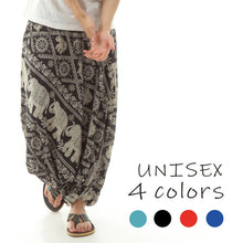 画像をギャラリービューアに読み込む, サルエルパンツ メンズ レディース アラジンパンツ レーヨン タイパンツ ユニセックス オールインワン PS-JD1708 M