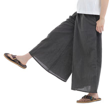 画像をギャラリービューアに読み込む, タイパンツ ゴム仕様 ストライプ ワイドパンツ ユニセックス メンズ レディース エスニック アジアン M