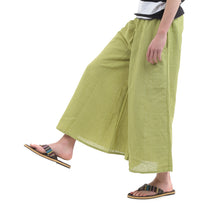 画像をギャラリービューアに読み込む, タイパンツ ゴム仕様 ストライプ ワイドパンツ ユニセックス メンズ レディース エスニック アジアン M