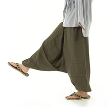 画像をギャラリービューアに読み込む, サルエルパンツ アラジンパンツ ストライプ タイパンツ メンズ レディース ユニセックス ストライプカラー エスニック アラジン G