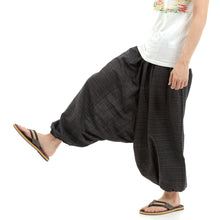 画像をギャラリービューアに読み込む, サルエルパンツ アラジンパンツ ストライプ タイパンツ メンズ レディース ユニセックス ストライプカラー エスニック アラジン M
