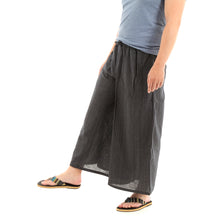 画像をギャラリービューアに読み込む, タイパンツ ゴム仕様 ストライプ ワイドパンツ ユニセックス メンズ レディース エスニック アジアン G