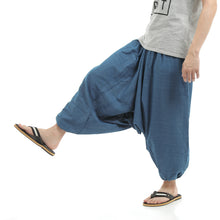 画像をギャラリービューアに読み込む, サルエルパンツ アラジンパンツ ストライプ タイパンツ メンズ レディース ユニセックス ストライプカラー エスニック アラジン M