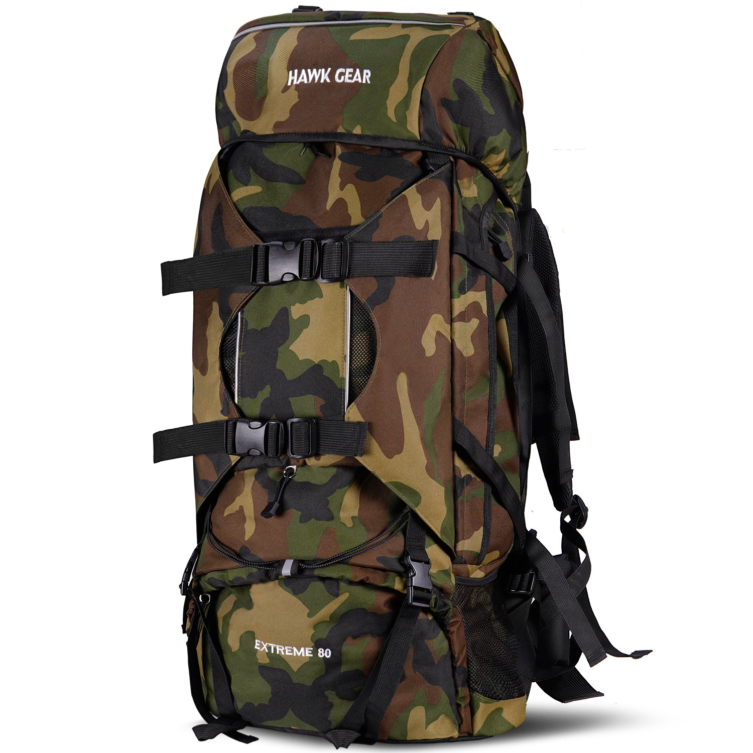 HAWK GEAR(ホークギア)] バックパック 80L 大容量 防水 アウトドア 
